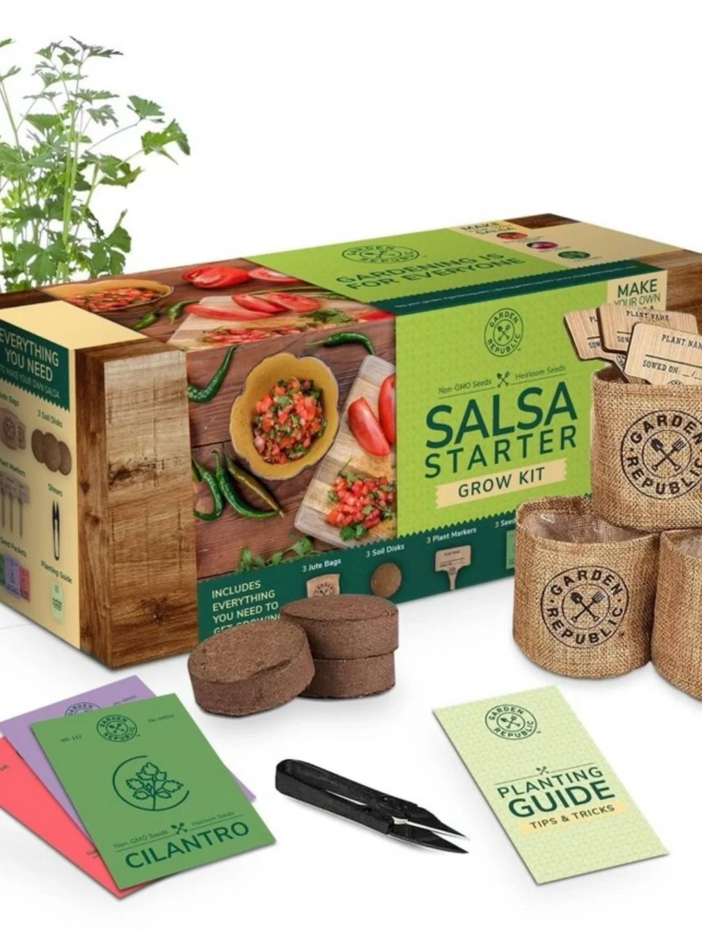 NEW Garden Republic Salsa Starter Grow Kit